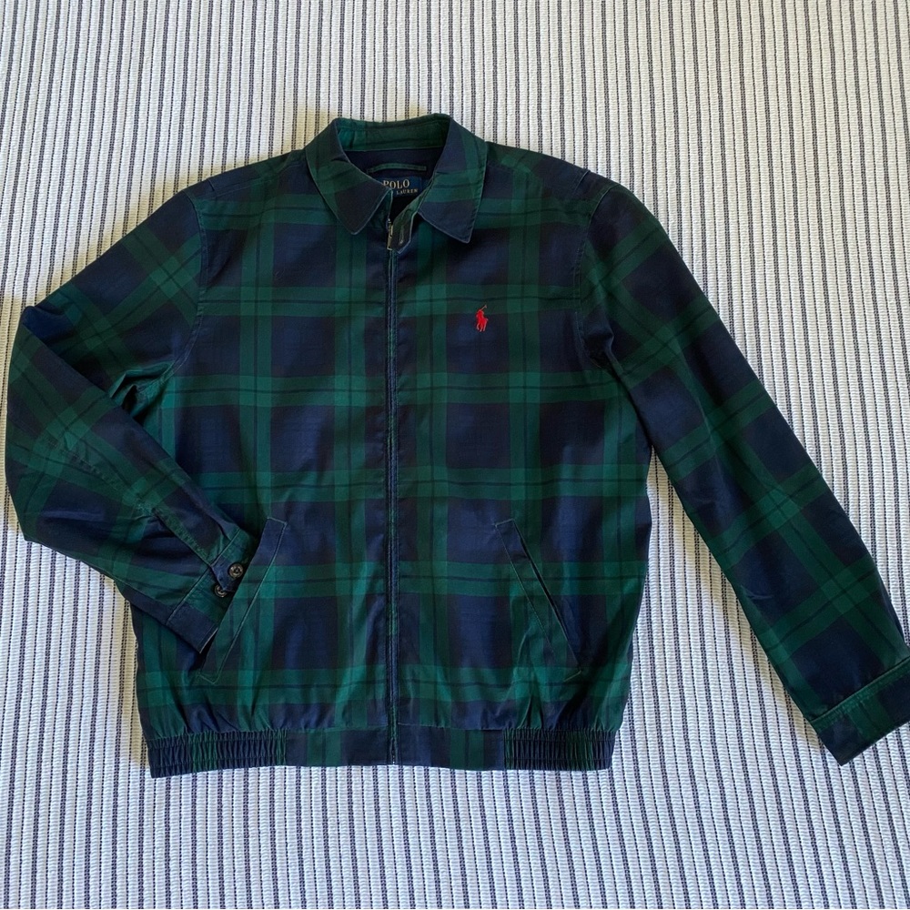 Polo by Ralph Lauren Tartan Plaid Lightweight Performance Jacket